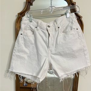 OLD NAVY White Jean Shorts